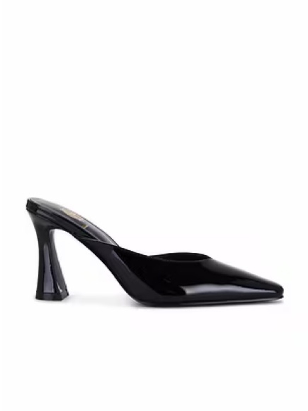 x REVOLVE KIESE MULE IN BLACK Patent Leather House of Harlow 1960